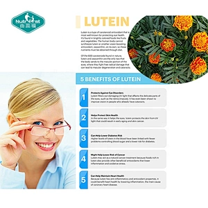 Nutrifirst Private Label Vitamins Lutein Zeaxanthin Softgel