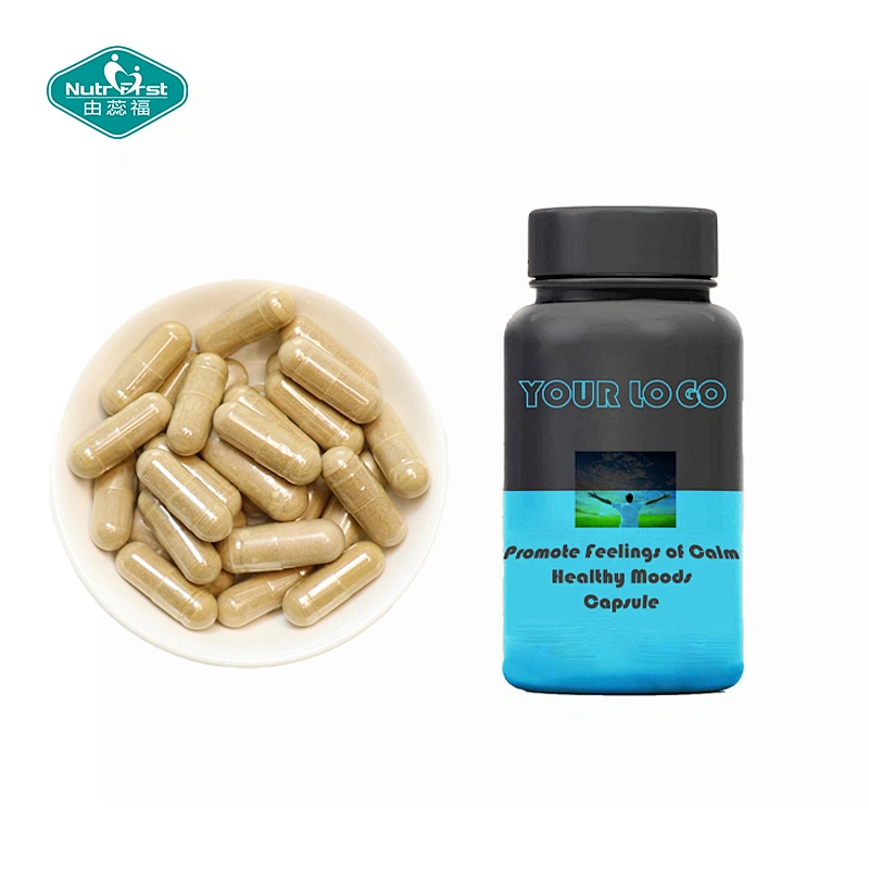 Nutrifirst Bespoke Formula GABA L-Theanine Inositol 5-HTP Capsule con Chamomile Inositol Taurine para la salud del cerebro