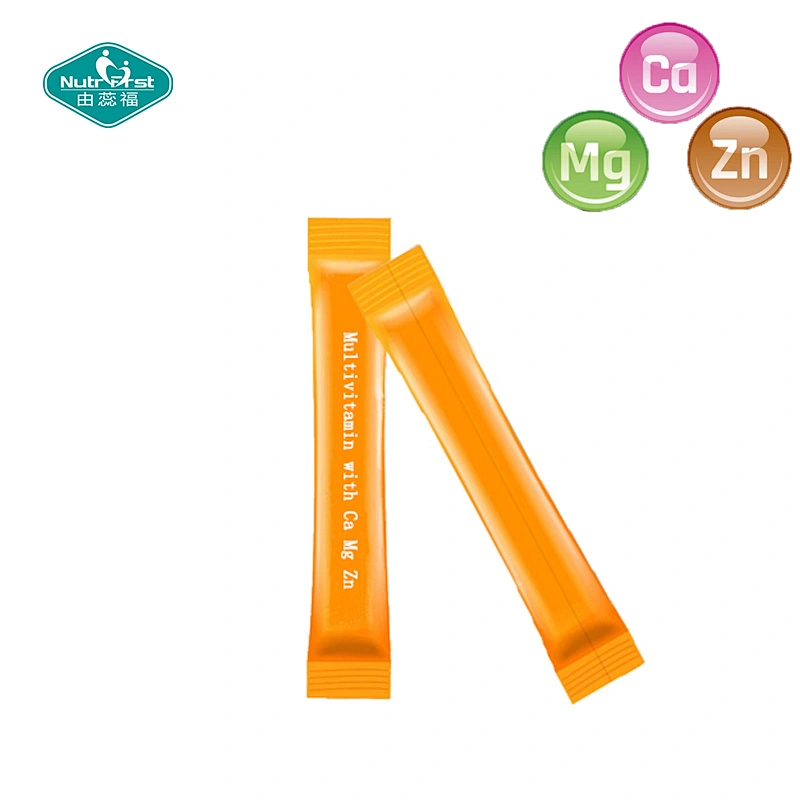 Multi Vitamin B Complex Calcium Magnesium Zinc Water Soluble Drink Powder in Sachet