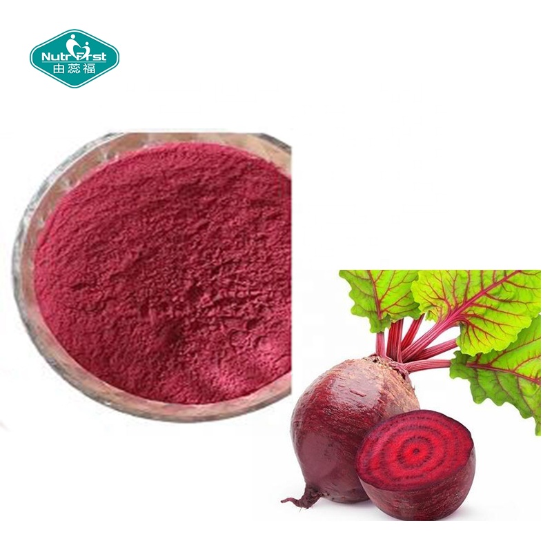 Manufacturer Custom Organic Colorants Red Beet Root Betalaine Extract Betacyanins Powder 10% Betanin in Bulk