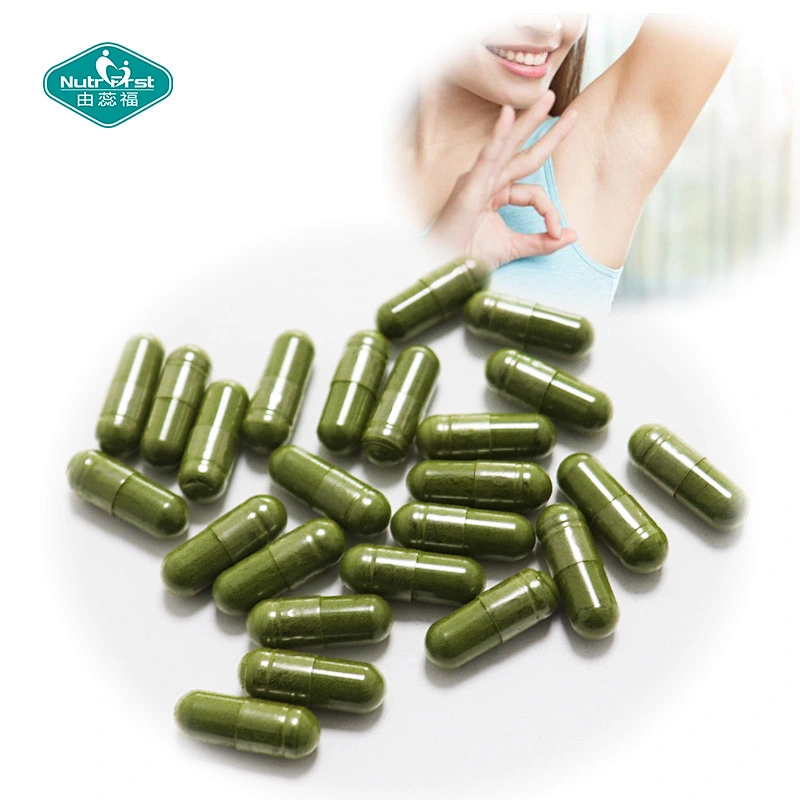 Private Label Customized Ultimate Sodium Copper Chlorophyll Vegan Capsules Absorption Easily for Blood Cleaning