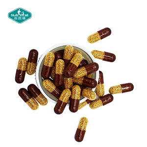 Nutrifirst Vegan B Vitamins B12 B1 B2 B3 B5 B6 B7 B9 Ácido fólico Super B Complex Cápsula de micropellets de liberación lenta