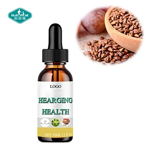 OEM Private Label Ear Health Improve Focus Herbal Extract Drop Oil Liquid
