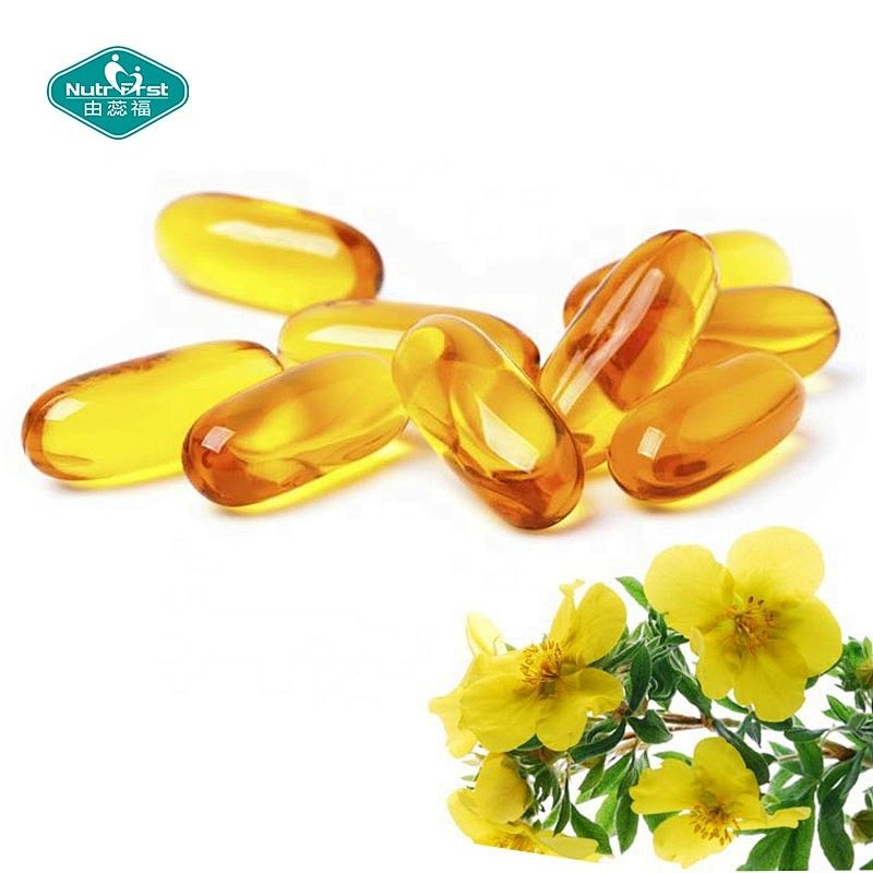 Suplemento de salud para mujeres Halal EPO 100% Pure Vegan Softgels Cápsulas de aceite de onagra con vitamina E