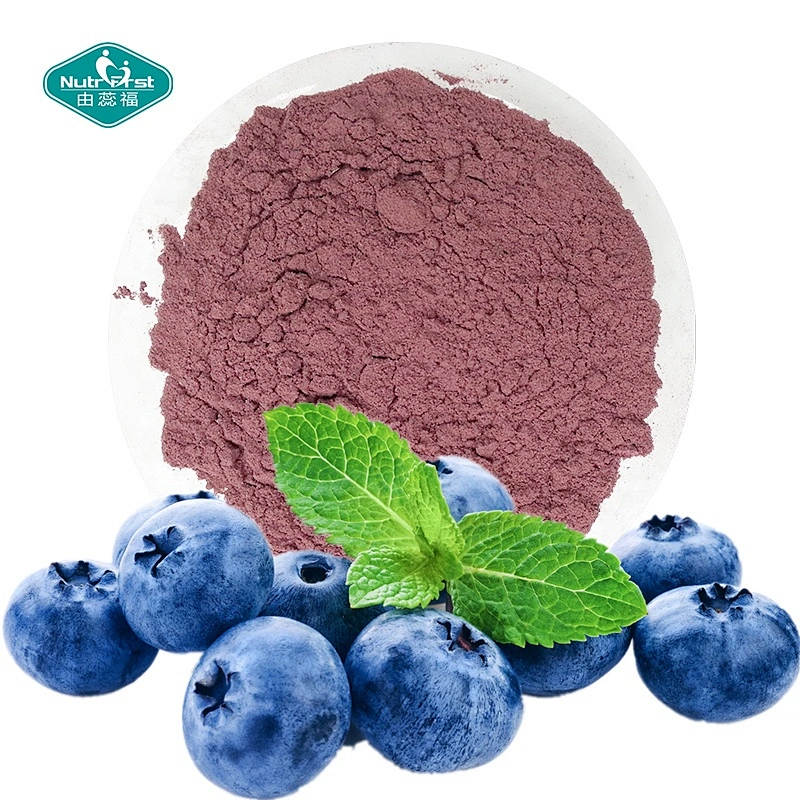 EU Standard Proanthocyanidins Anthocyanosides 25% Bilberry Extract Vaccinium Uliginosum Extract Powder