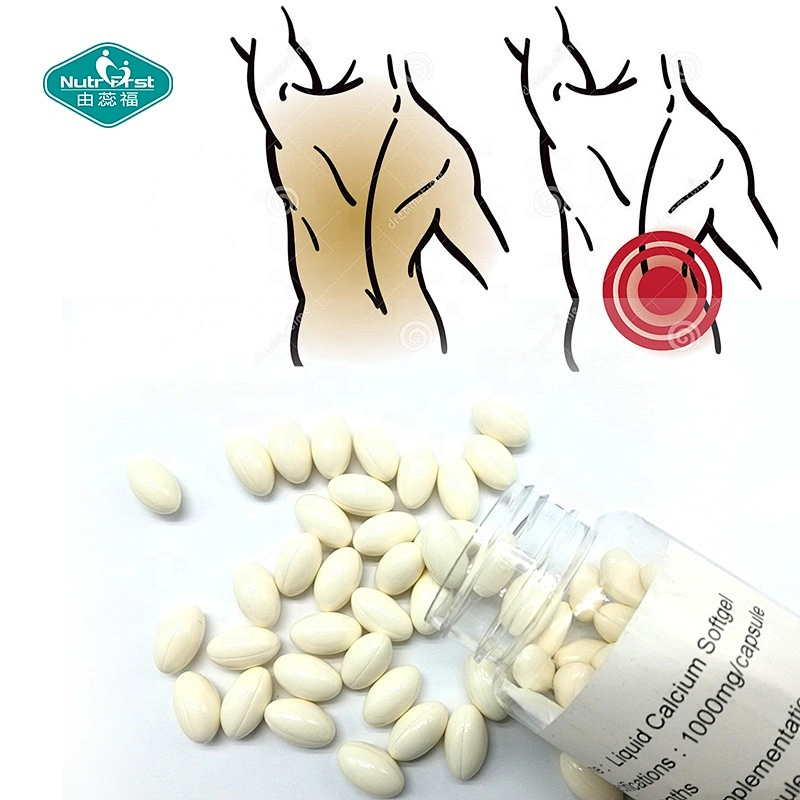 Nutrifirst Bone Function Supplements Improved Bone Density Softgels Capsules Calcium with Vitamin D3