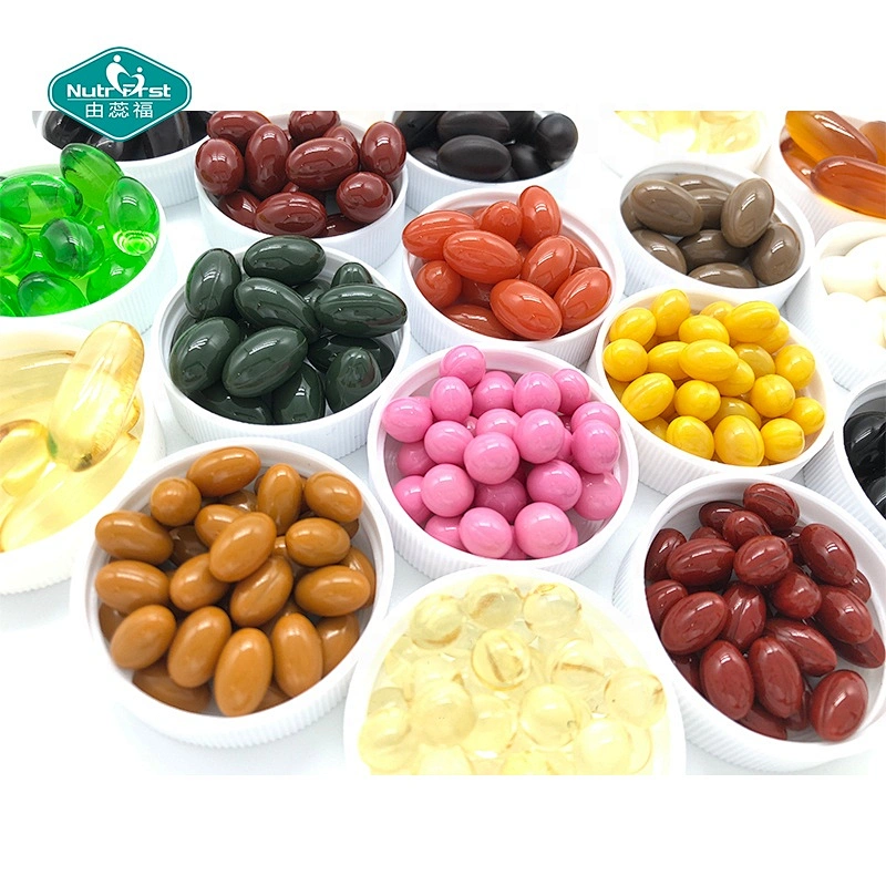 Private Label Customized Formula Multi Vitamin Supplements Multivitamin Calcium Softgels Capsules in Bulk