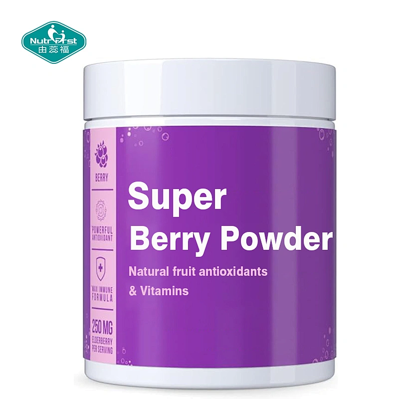 Superfoods Bebidas en polvo mixtas de bayas para el trabajo, gimnasio y uso diario