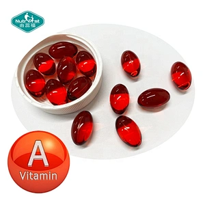Cápsulas de vitamina ABDK de formulación a medida Nutrifirst 10000IU cápsulas blandas de vitamina A suplementos de palmitato de retinilo