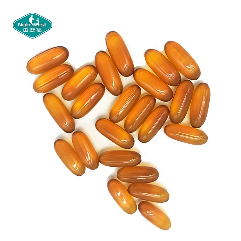 Formulación a medida Lecitina de soja Soja 1200mg Cápsula Softgel Vitamina E para lípidos sanguíneos inferiores auxiliares