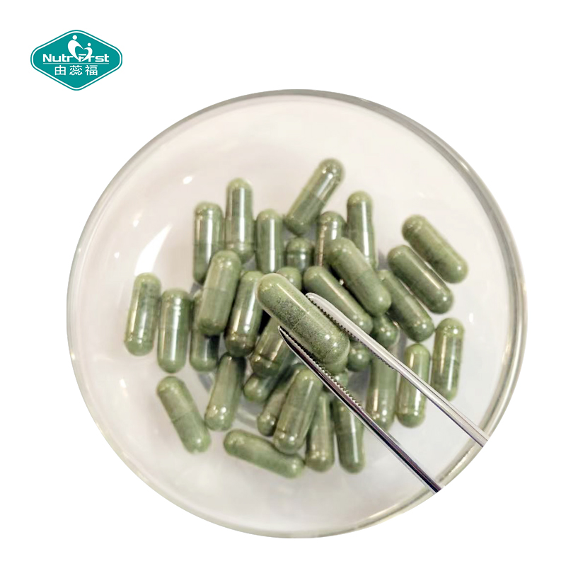 Suplemento para el cerebro Vulgaris OEM Pared de células rotas Polvo/tableta/cápsula Premium Spirulina Chlorella Pyrenoidosa