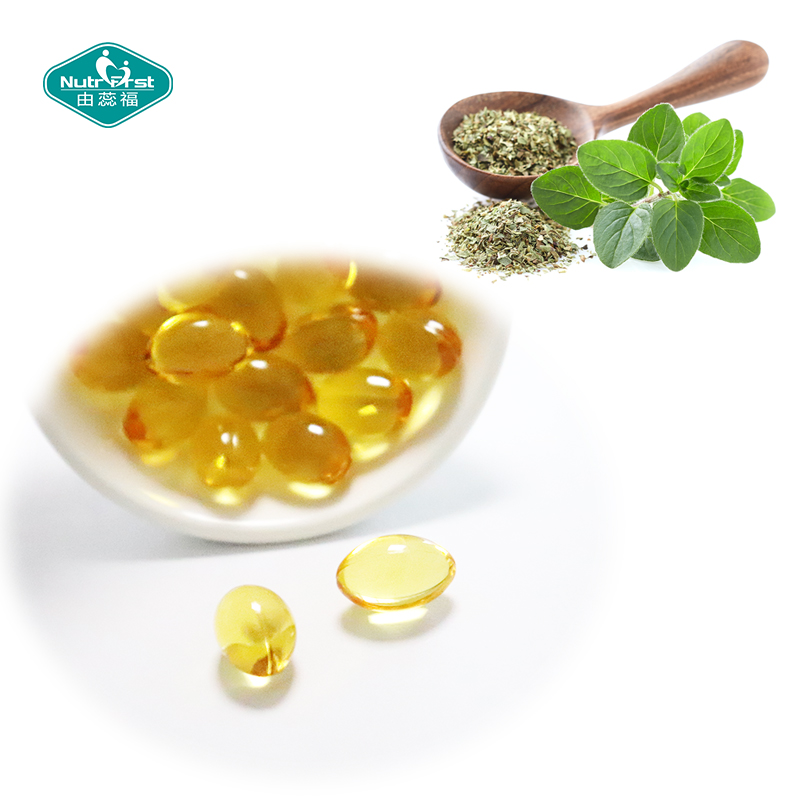 Gluten-free Immune Health Supplement Antioxidant Property Respiratory Health Oregano Oil Softgel in Bulk