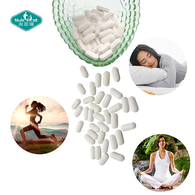 Los suplementos dietéticos en tabletas Nutrifirst L-lisina estimulan el sistema inmunológico Mejoran la salud ósea Proporcionan apoyo antioxidante