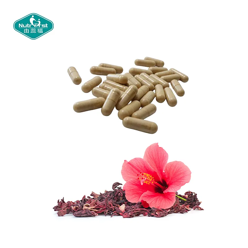 Nutrifirst Custom Customization OEM ODM Hibiscus Flower Extract Capsules
