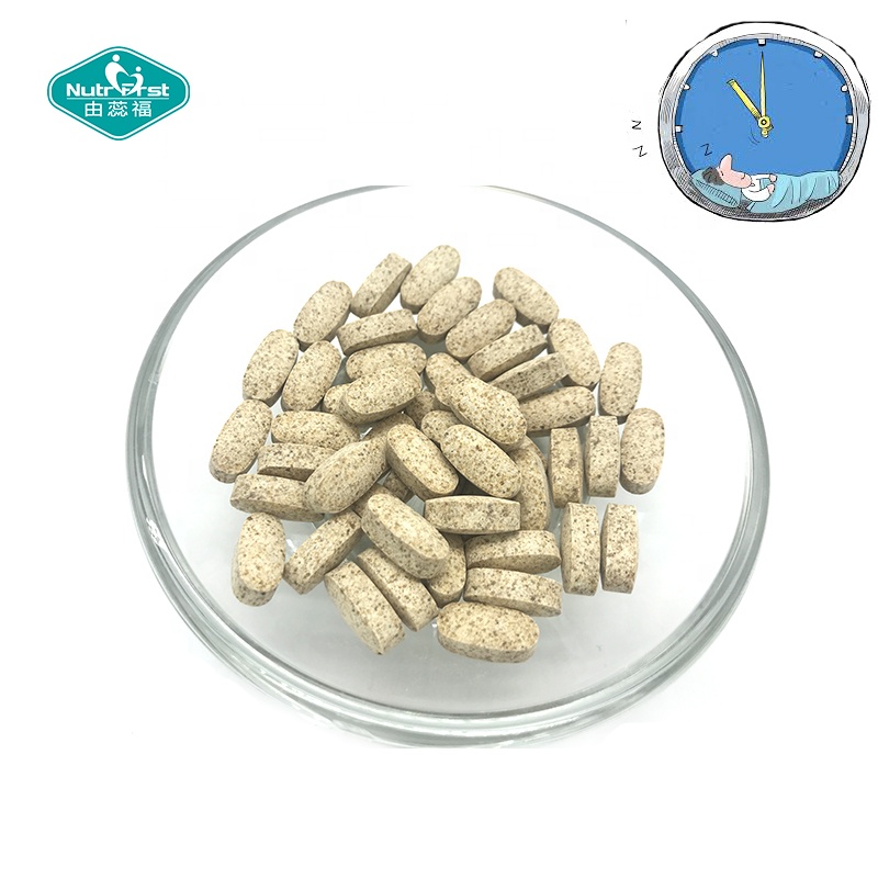 Food Supplement Manufacturer Sleeping Pill Melatonina 5mg 10mg Melatonin Tablets With Private Label