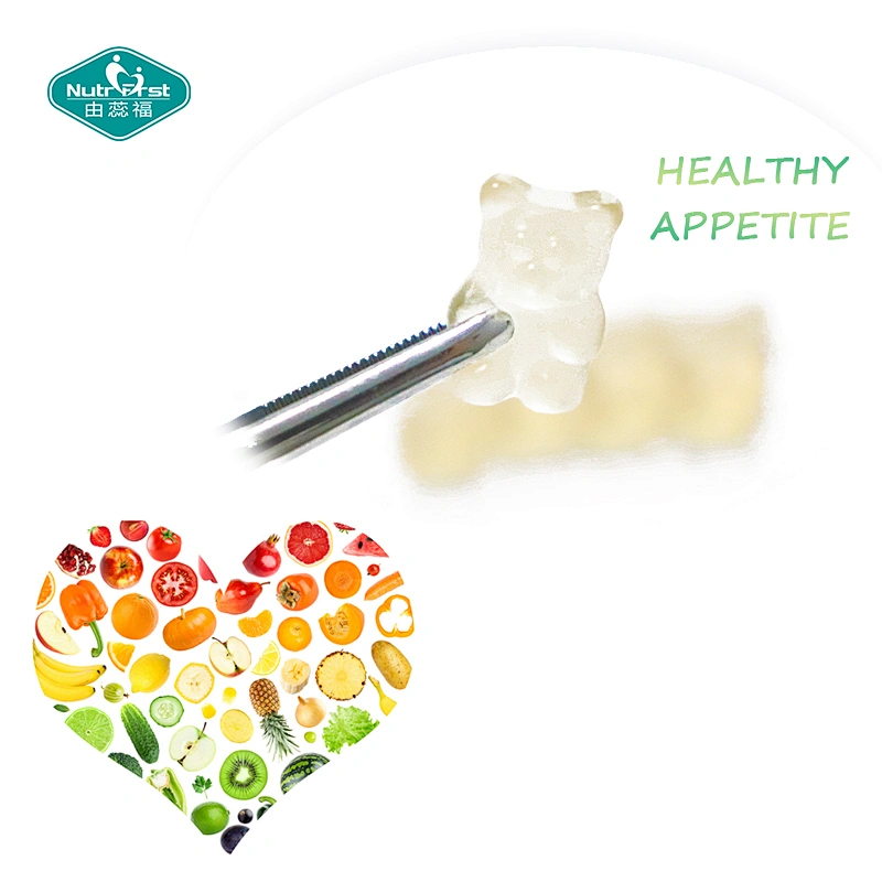 Nutrifirst Suplemento de salud Apoya la digestión Multivitamina Vinagre de sidra de manzana Gomitas de caramelo a granel