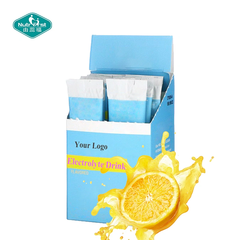 Customized Flavour Multi Vitamin Electrolyte Instant Drink Powder Sachets Packing for Sport Supplements