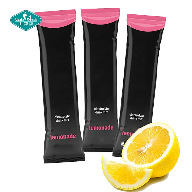 Nutrifirst - Bebida de electrolitos multiplicador de hidratación con sabor a lima y limón a medida, electrolitos cetogénicos en polvo