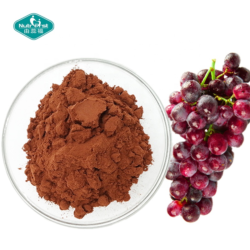 Non-GMO Organic 95% OPC Vitis Vinifera Grape Seed Extract Antioxidant Grapeseed Extract Supplement