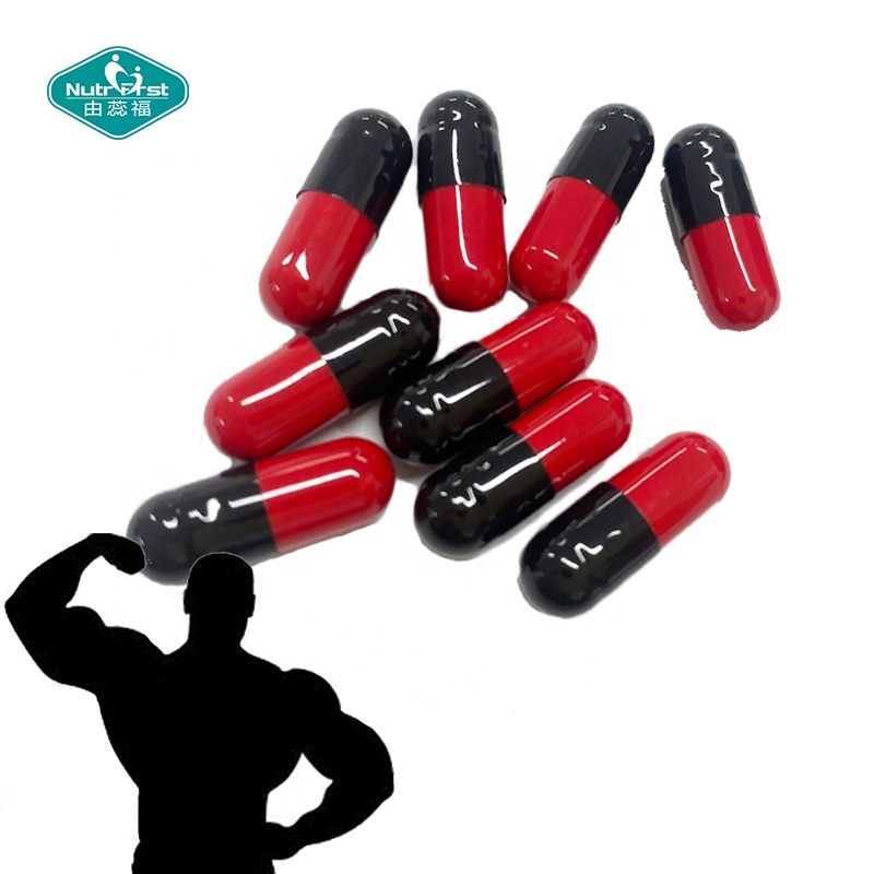 Fórmula popular de Amazon Epimedium Horny Goat Weed Maca Root Hierbas Extracto Cápsula de función reproductiva