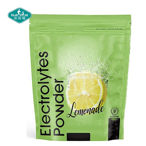 Nutrifirst - Bebida de electrolitos multiplicador de hidratación con sabor a lima y limón a medida, electrolitos cetogénicos en polvo