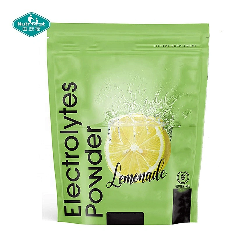 Nutrifirst - Bebida de electrolitos multiplicador de hidratación con sabor a lima y limón a medida, electrolitos cetogénicos en polvo