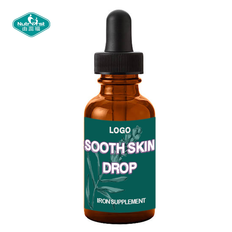 Nutrifirst Dietary Supplement Skincare Aloe Vera Tocopheryl Acetate Walnut Liquid Drop for Skin Hydrated