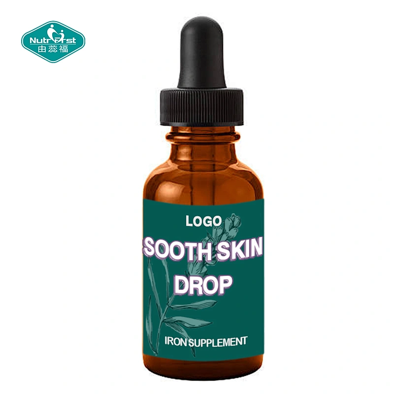 Nutrifirst Dietary Supplement Skincare Aloe Vera Tocopheryl Acetate Walnut Liquid Drop for Skin Hydrated