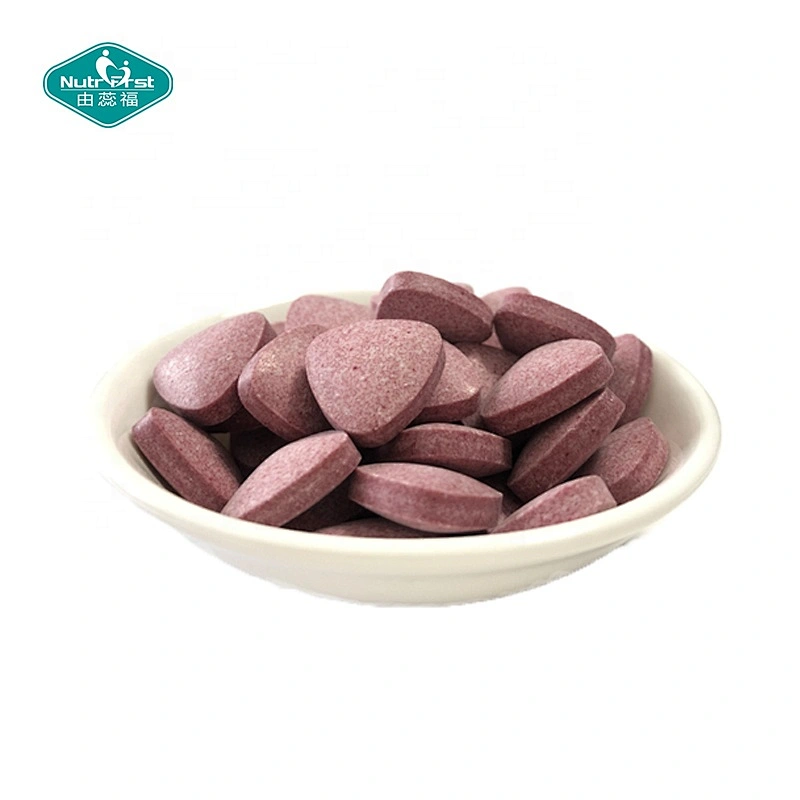 Suplemento de fórmula prenatal, tabletas masticables de vitamina mineral multivitamínica, sin gluten para mujeres prenatales