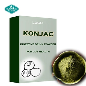 Suplemento digestivo personalizado Nutrifirst, extracto de Konjac, bebida soluble en agua en polvo para adelgazar y salud intestinal