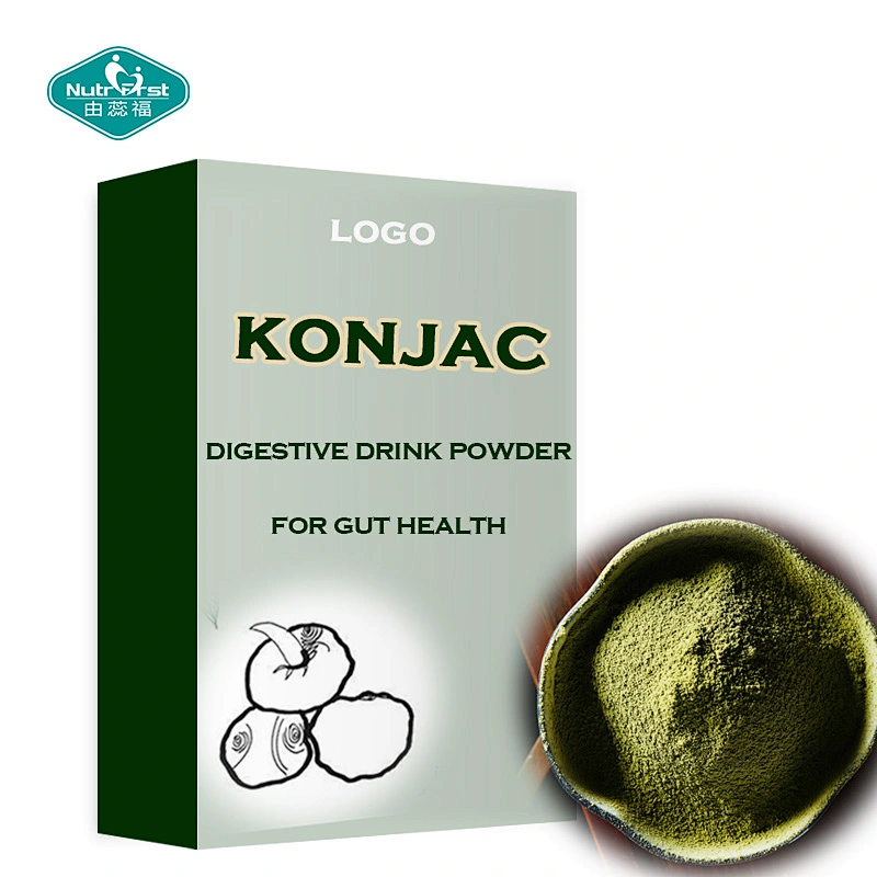 Suplemento digestivo personalizado Nutrifirst, extracto de Konjac, bebida soluble en agua en polvo para adelgazar y salud intestinal