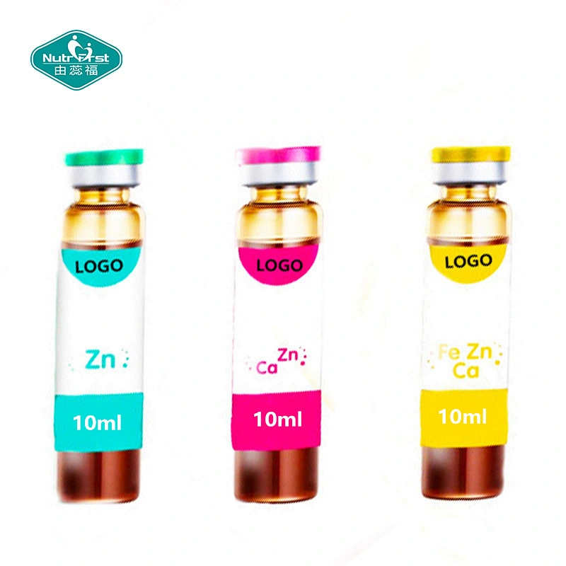 Customized Flavor Calcium Iron Selenium Zinc Magnesium Supplements Multi Mineral Oral Liquid Drink