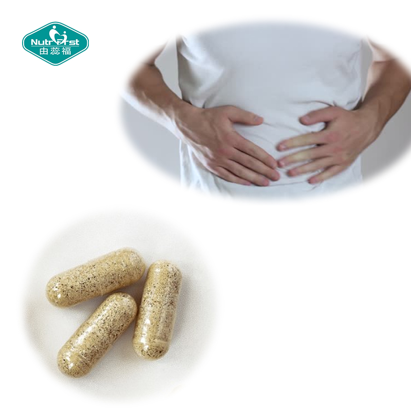 Fórmula a medida Cápsulas veganas de mezcla de probióticos y enzimas intestinales saludables para el sistema digestivo