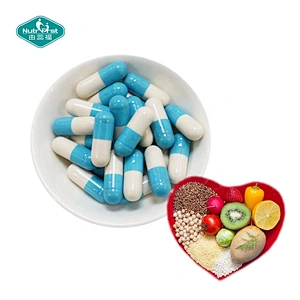 Olive Leaf Hawthorn Uva Uris Leaf Extract Capsules with Hibiscus Flower Juniper Berry Powder