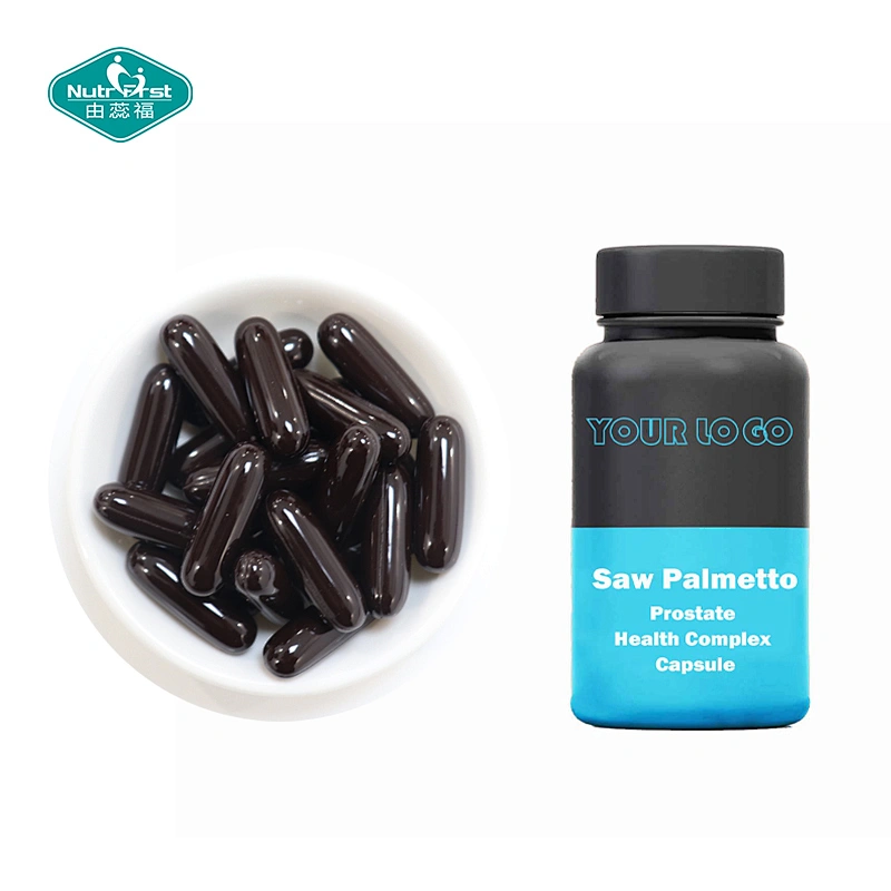 Formulación a medida Suplemento para la salud de los hombres Zinc Licopeno Saw Palmetto Fruta Extracto de semilla de calabaza Aceite Gel suave
