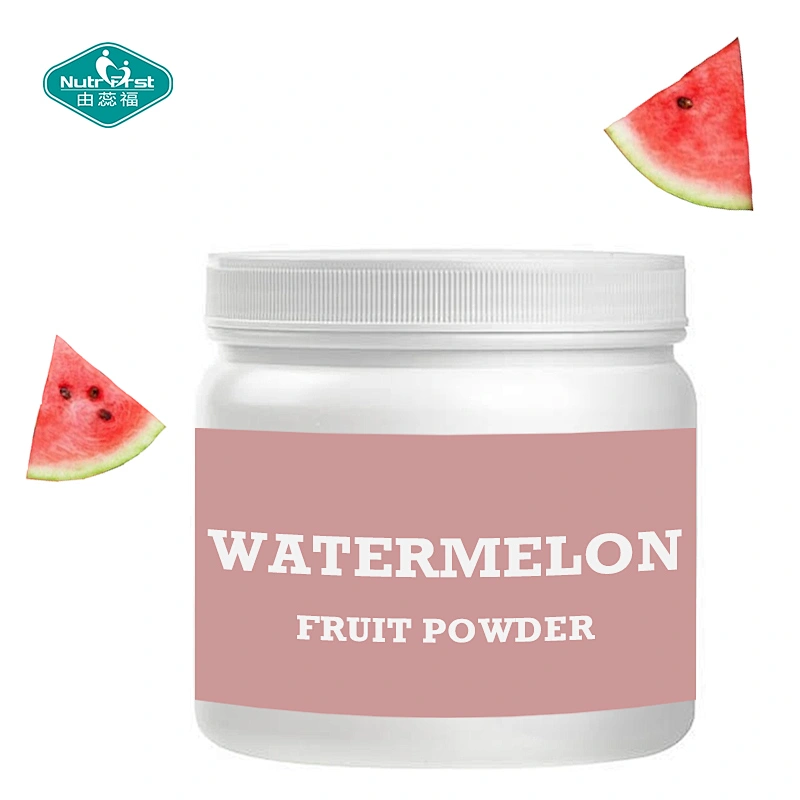 Polvo soluble en agua congelado de la sandía de la fruta de la materia prima natural de la categoría alimenticia de Nutrifirst a granel