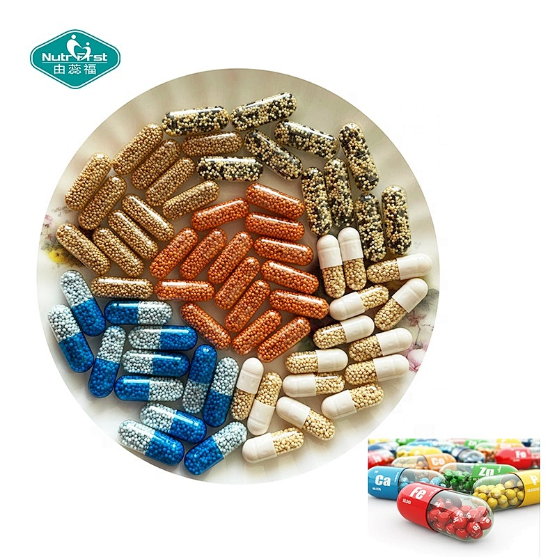 Sleep Improvement Supplement VB6 Melatonin Vitamin B6 Timed Release Micro-pellets Capsule Slow Release Beadlets