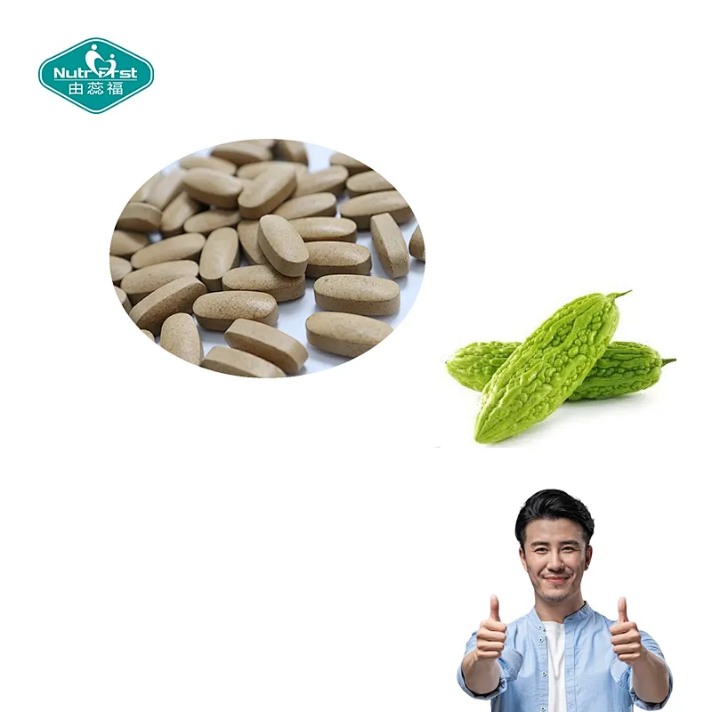 Tabletas de melón amargo para la salud de la piel OEM de personalización personalizada Nutrifirst