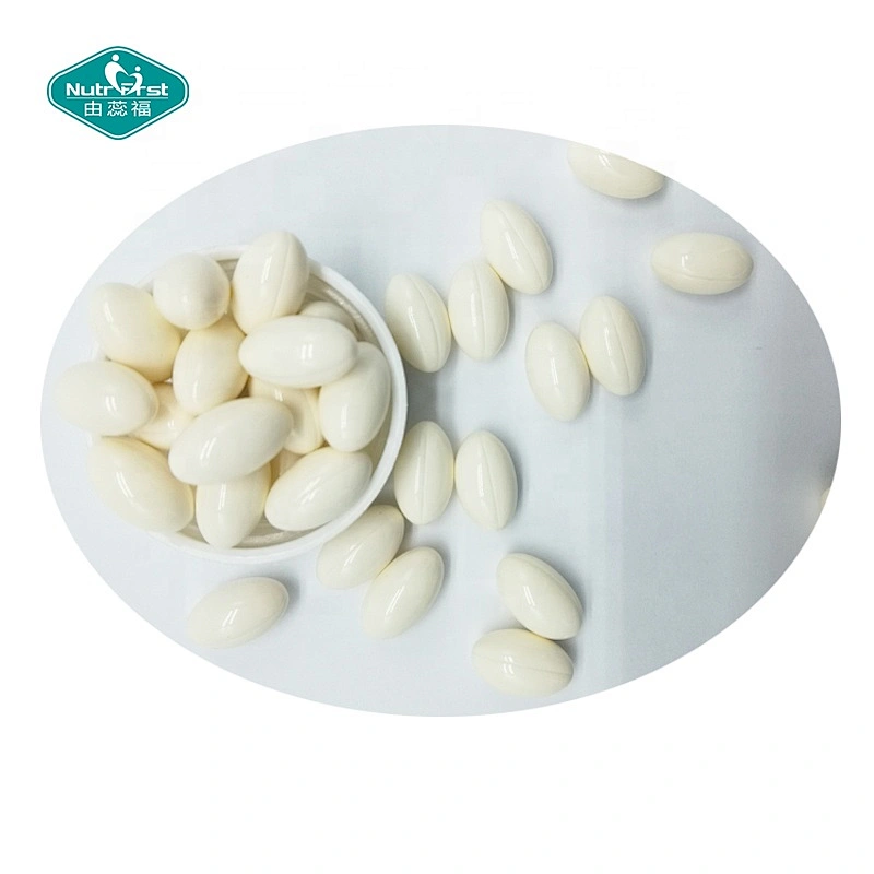 Cápsula de gelatina blanda de suplemento de grupo de vitamina B a granel personalizada personalizada con ácido fólico de biotina de niacina