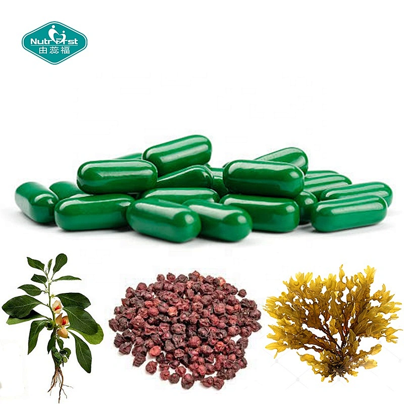 Thyroid Support Supplement Vitamin B12 Ashwagandha Bladderwrack Kelp Cayenne Powder Capsules with Multi Mineral