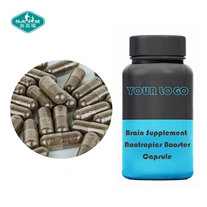 Potenciador vendedor caliente de Nootropics de la cápsula del bitartrato de DMAE del extracto de Bacopa Monnieri de la formulación herbaria del Amazonas