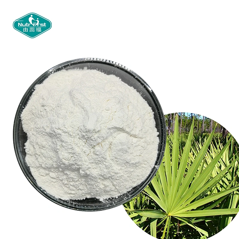 Nutrifirst Food Grade Manufacture Price Free Sample Plant Extract Saw Palmetto Extract Powder Fatty Acid in Bulk
