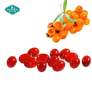 Suplementos de hierbas halal Omega 3 6 7 9 cápsulas de extracto de aceite de espino cerval de mar antienvejecimiento de cápsulas blandas veganas orgánicas