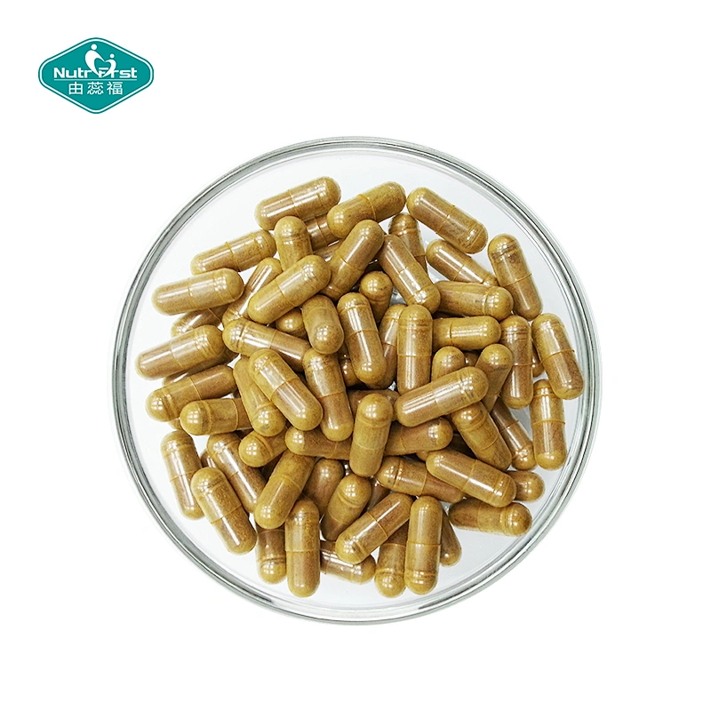 Potente píldora para reducir el estrés Rhodiola Ashwagandha raíz fosfatidilserina cápsula de extracto de corteza de Magnolia con magnesio