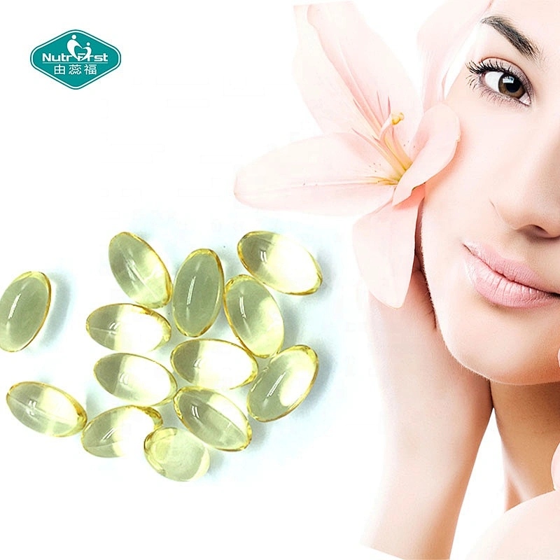 Nutrifirst Private Label Beauty Product Skin Whitening 500mg Collagen Vitamin E Softgel Capsule