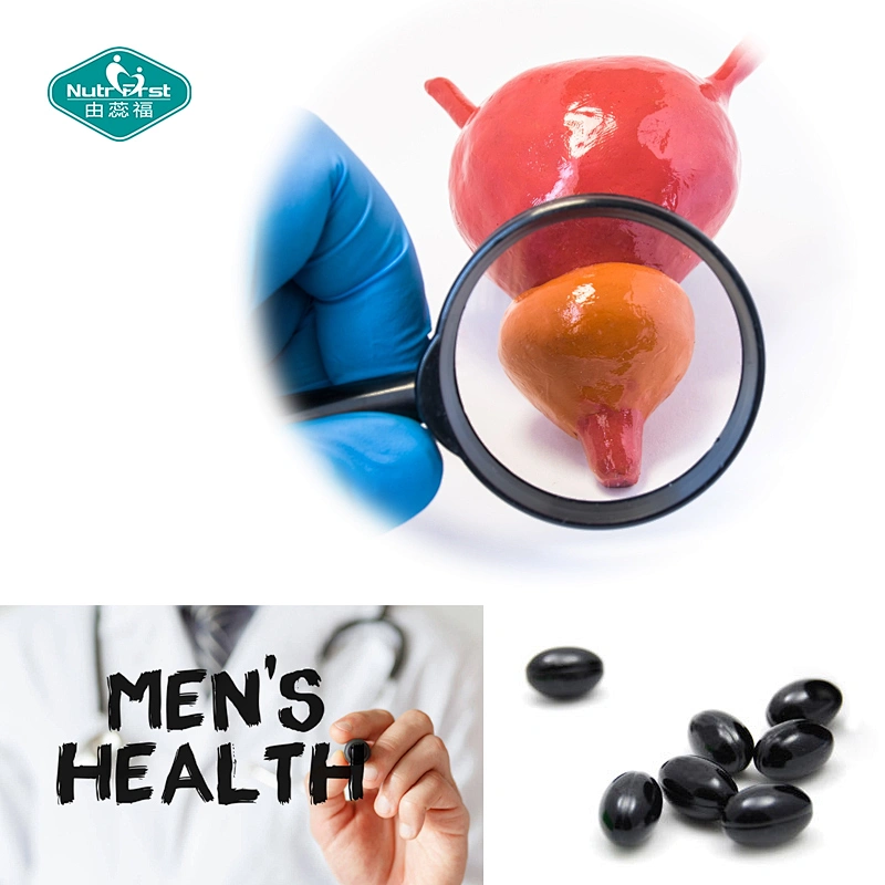 Private Label Customize Male Urinary Tract Health Vitamin D3 Saw Palmetto Nettle Pygeum Lycopene Extract Softgel