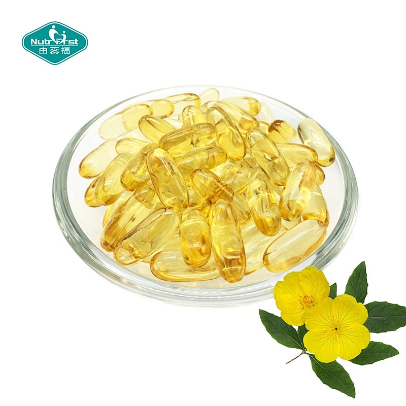 Suplemento a base de hierbas de fórmula personalizada Halal EPO, aceite de onagra, cápsulas blandas veganas de 1000 mg a granel