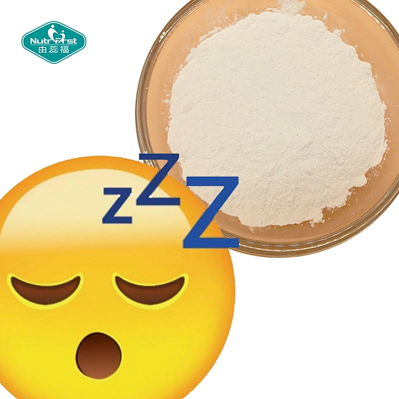 Polvo de materia prima de melatonina a granel de suministro de fábrica Nutrifirst 99% melatonina Cas 73-31-4 para mejorar el sueño