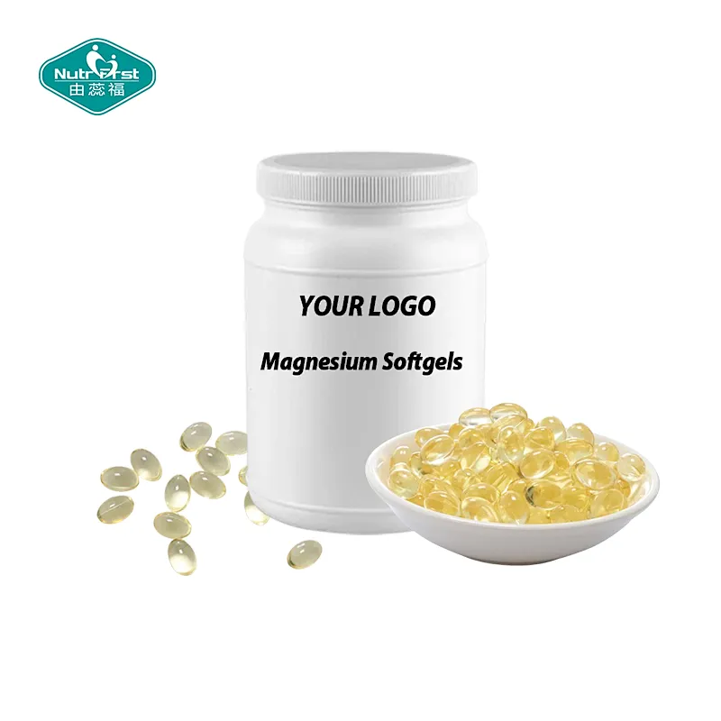 Nutrifirst OEM Private Label Magnesium Softgel Premium Minerals Supplement