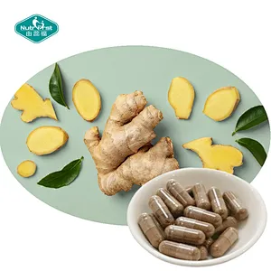 Nutrifirst Custom Customization OEM Help with Weight Loss Improve Digestive Ginger Capsules